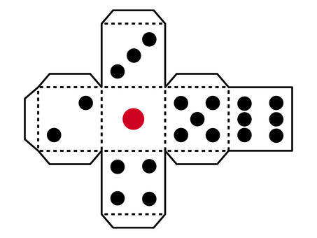 453x340 Dice Vector Art Free Silhouettes 2 Side Icon