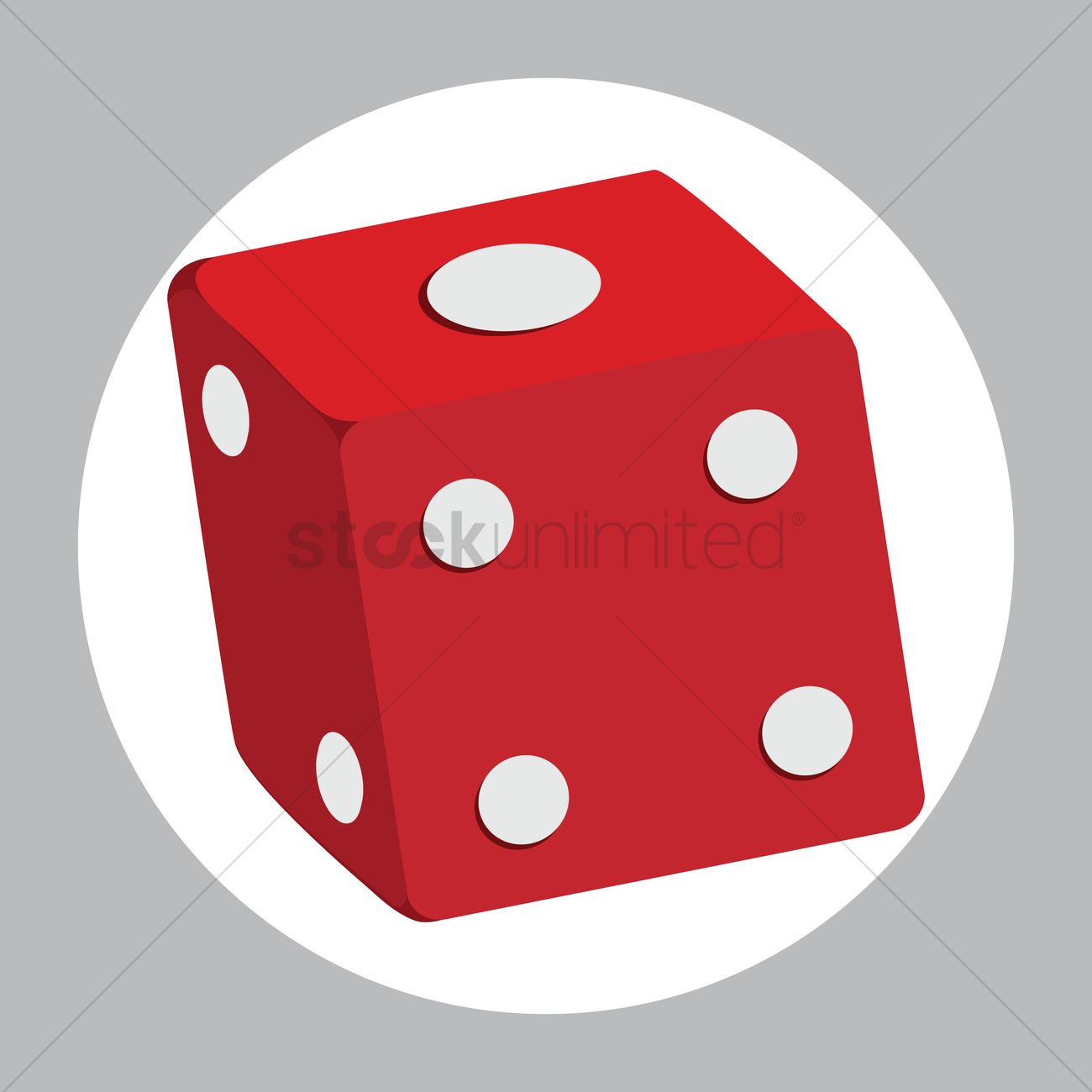 1300x1300 Free Dice Vector Image