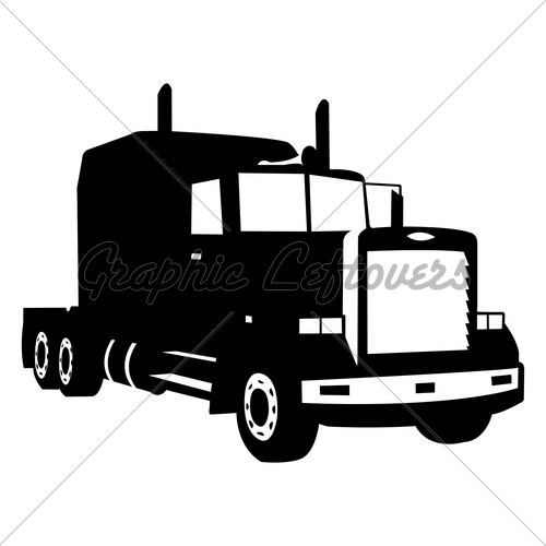 500x500 Vector Truck Gl Stock Images