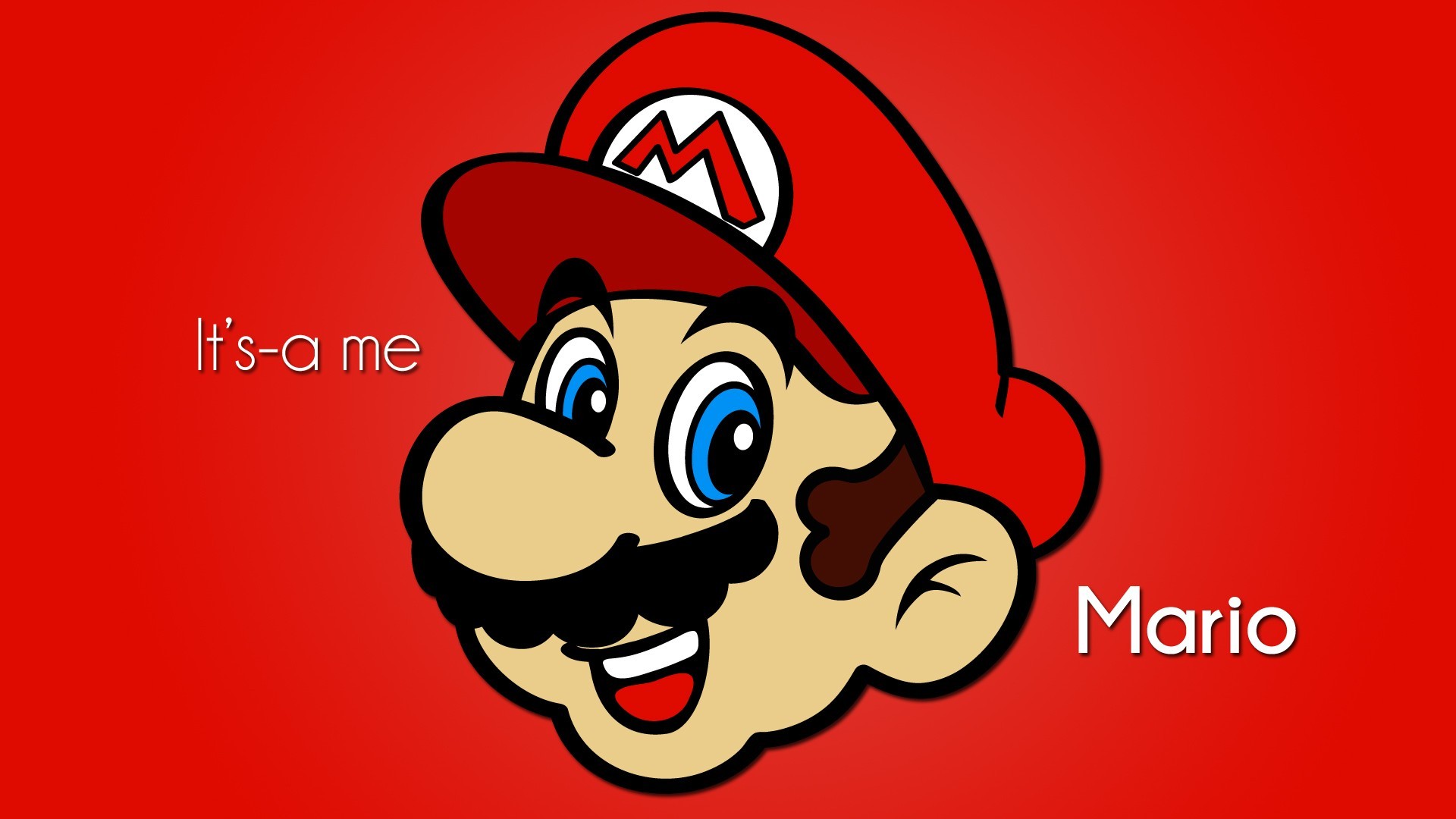 1920x1080 Minimalistic Mario Super Digital Art 64 Vector Wallpaper