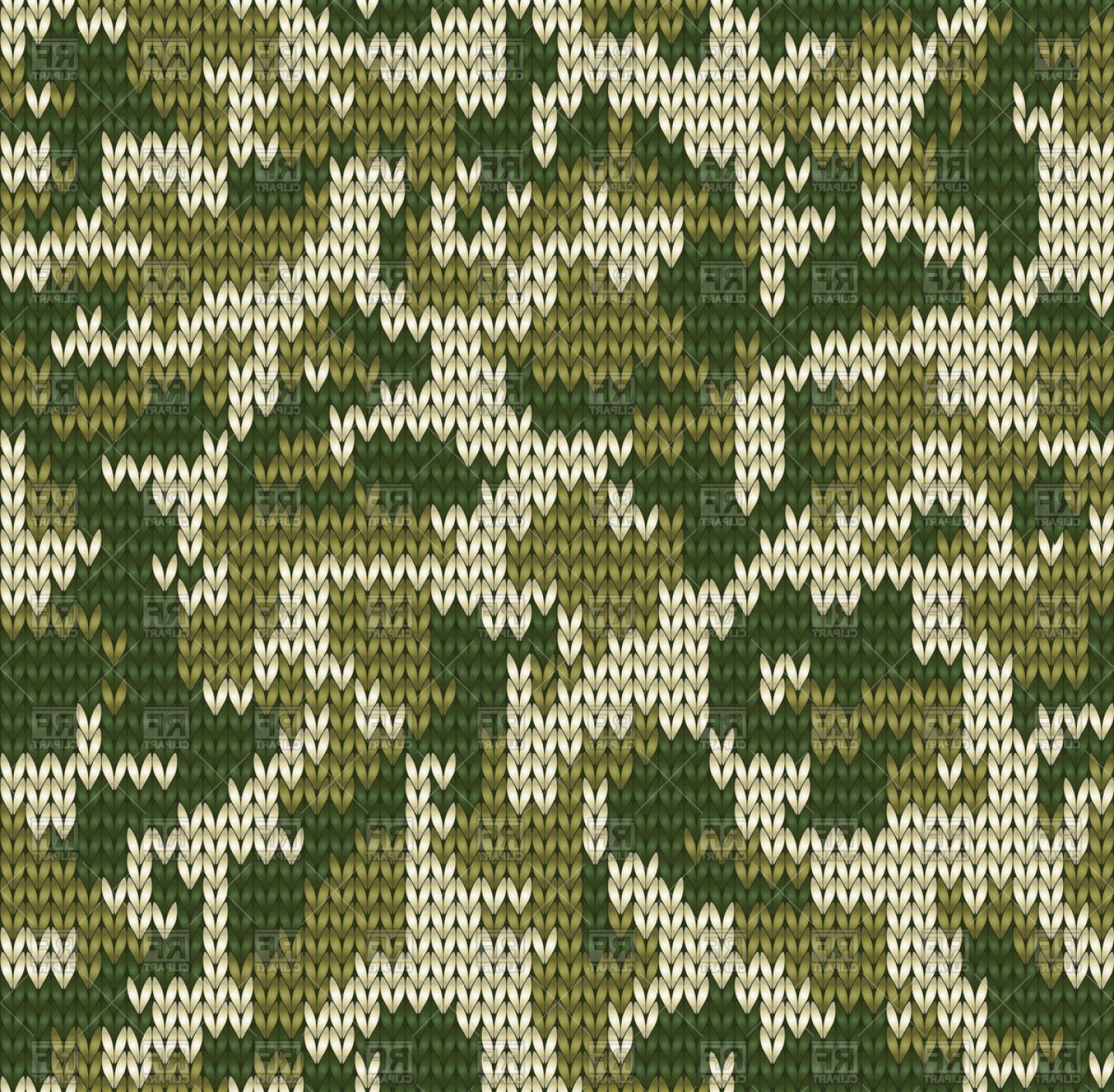 1440x1411 Knitting Seamless Texture With Digital Camouflage Pattern Vector
