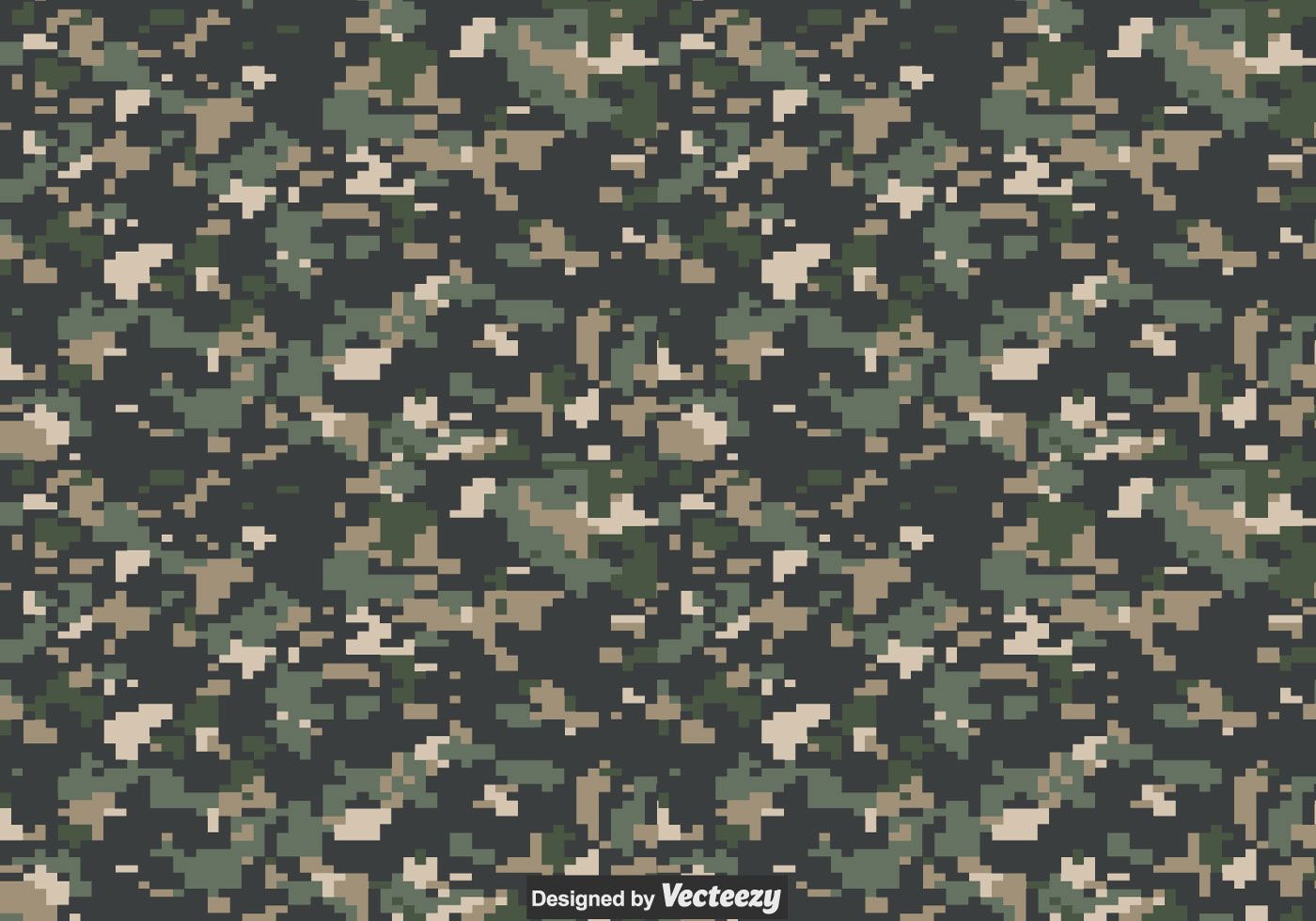 1400x980 Digital Camouflage Vector Texture Material