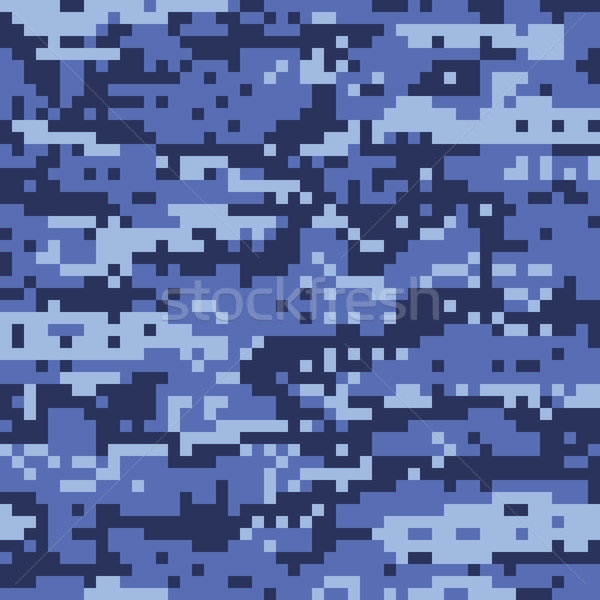 600x600 Urban Digital Camouflage Background Illustration Vector
