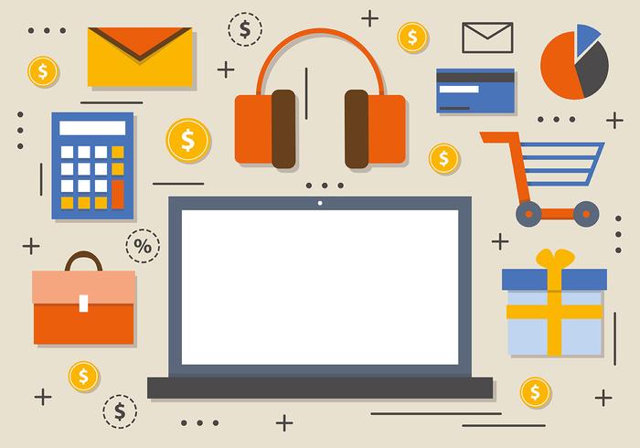 700x490 Free Creative Digital Marketing Vector