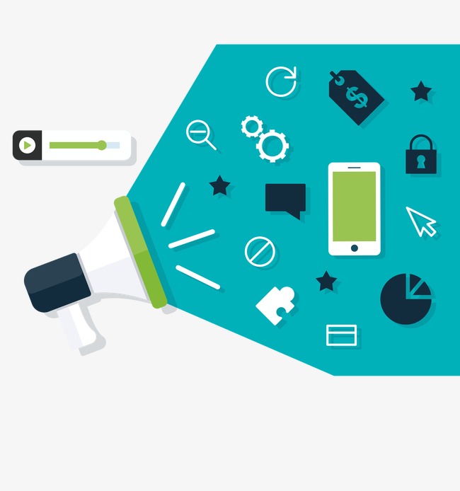 650x694 Vector Digital Marketing Speakerphone, Digital, Marketing, Speaker