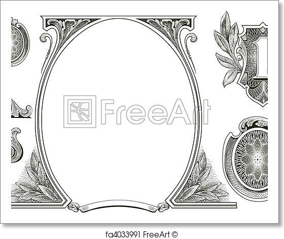 560x470 Free Art Print Of Vector Money Ornaments. Set Of Detailed Vector