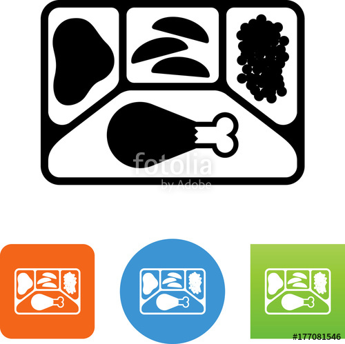 500x499 Tv Dinner Icon Stock Image And Royalty Free Vector Files On