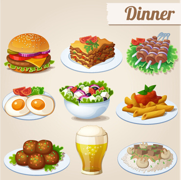 371x368 Free Dinner Vectors Free Vector Download (136 Free Vector) For