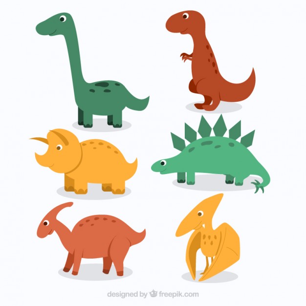 626x626 Drawn Dinosaur Vector