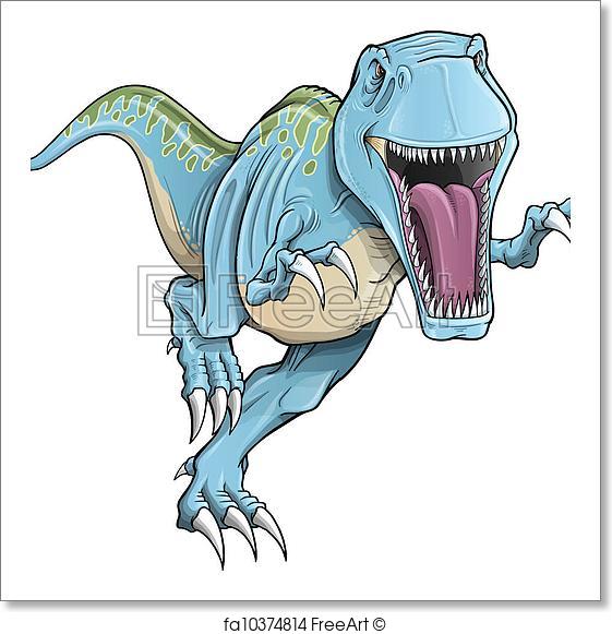 561x581 Free Art Print Of Tyrannosaurus Rex Dinosaur Vector