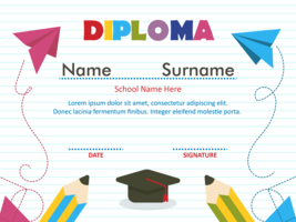 267x200 Diploma Free Vector Art