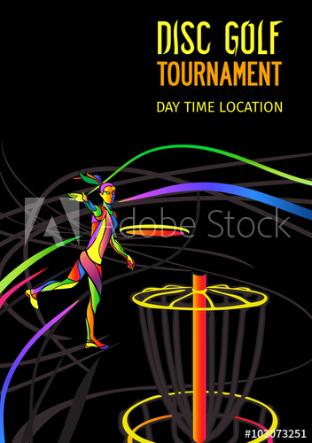 352x500 Disc Golf Or Frolf Sports Banner