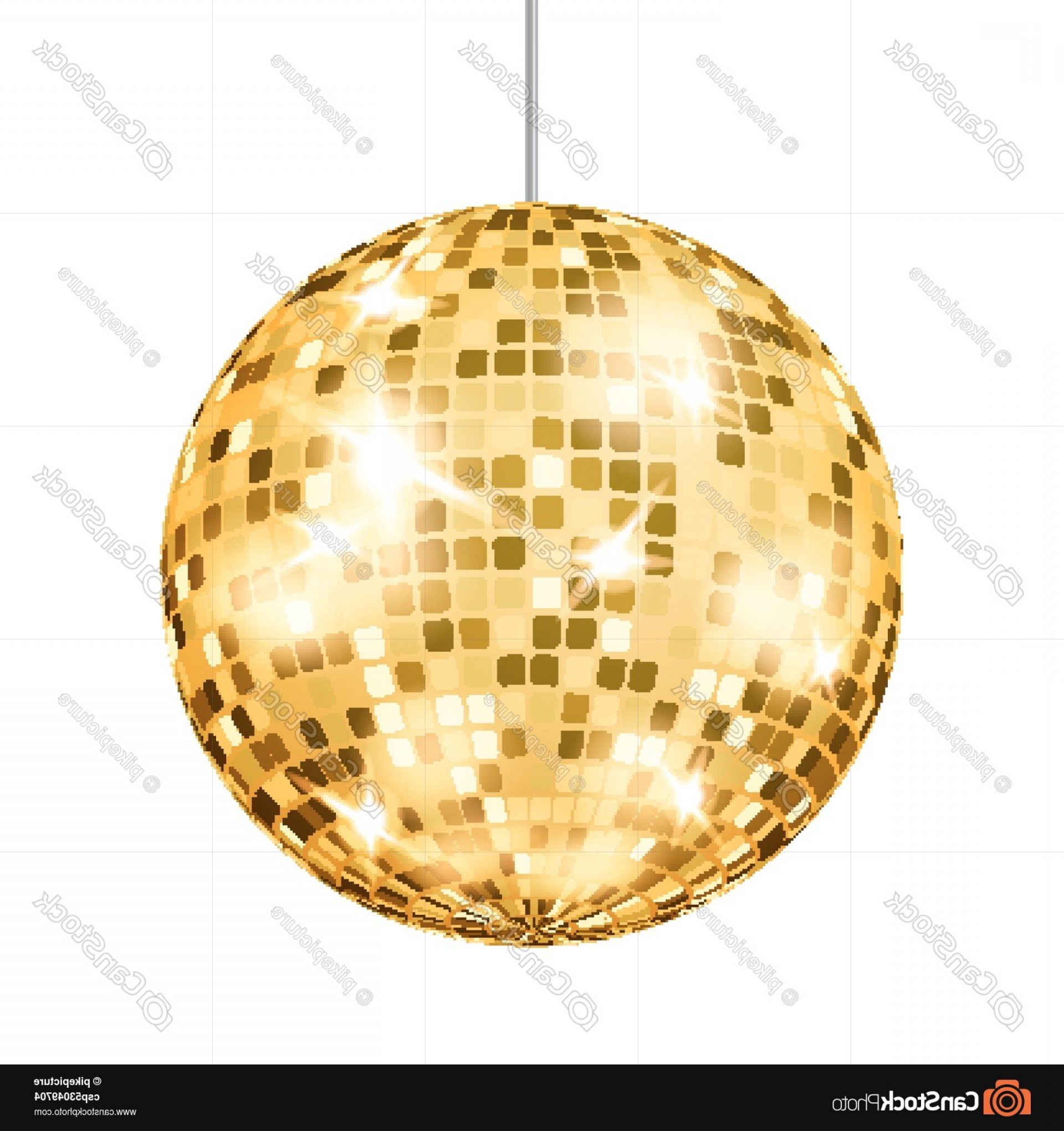 1920x2040 Gold Disco Ball Vector Dance Club Retro Sohadacouri