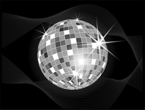 485x368 Disco Ball Vector Art Free Vector Download (216,984 Free Vector