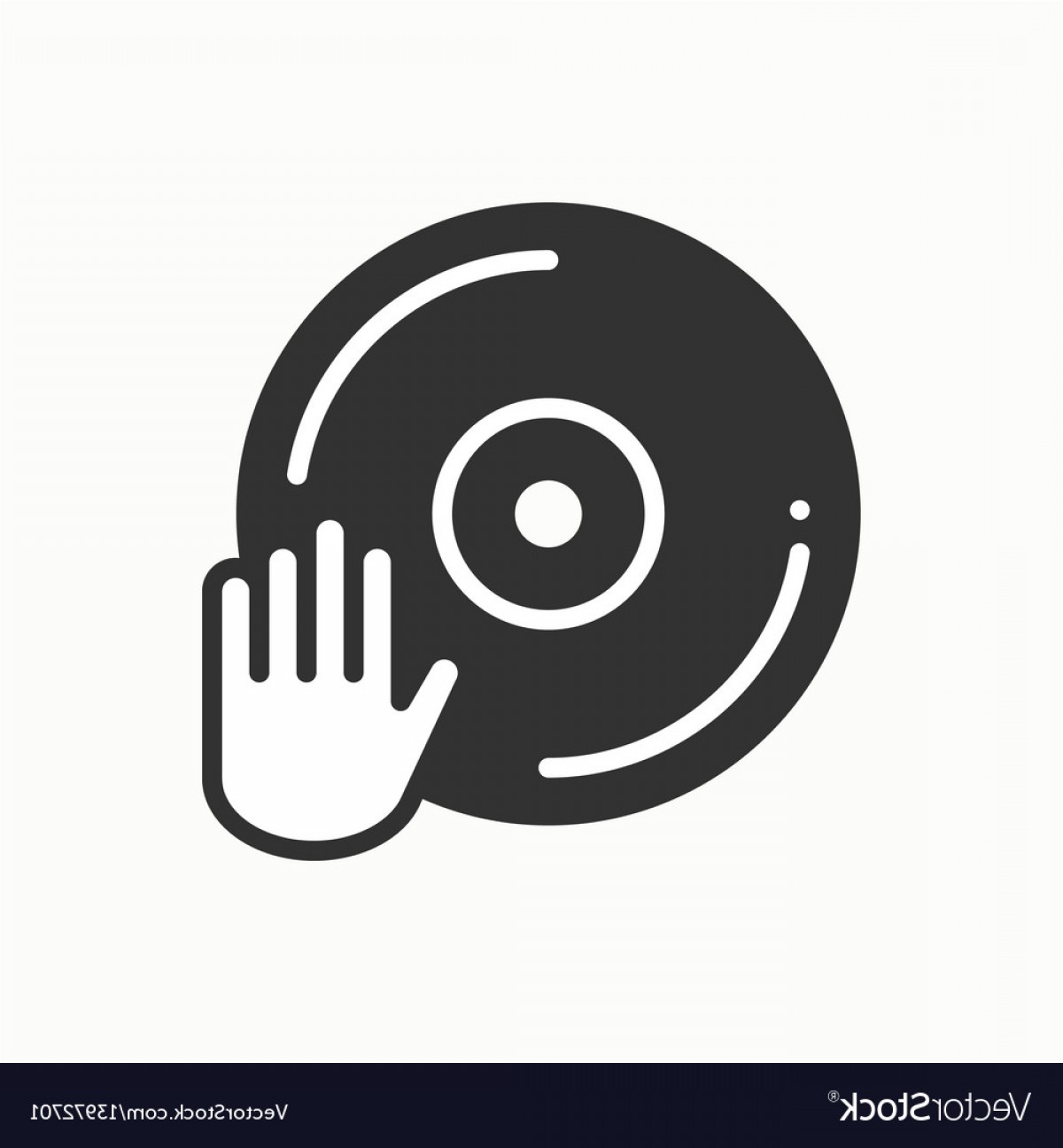 1200x1296 Dj Disk Jockey Turntable Icon Vinyl Record Disco Vector Sohadacouri
