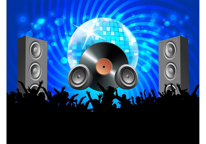 700x490 Vector Disco Party