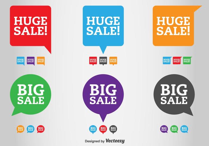 700x490 Sale And Discount Vector Labels