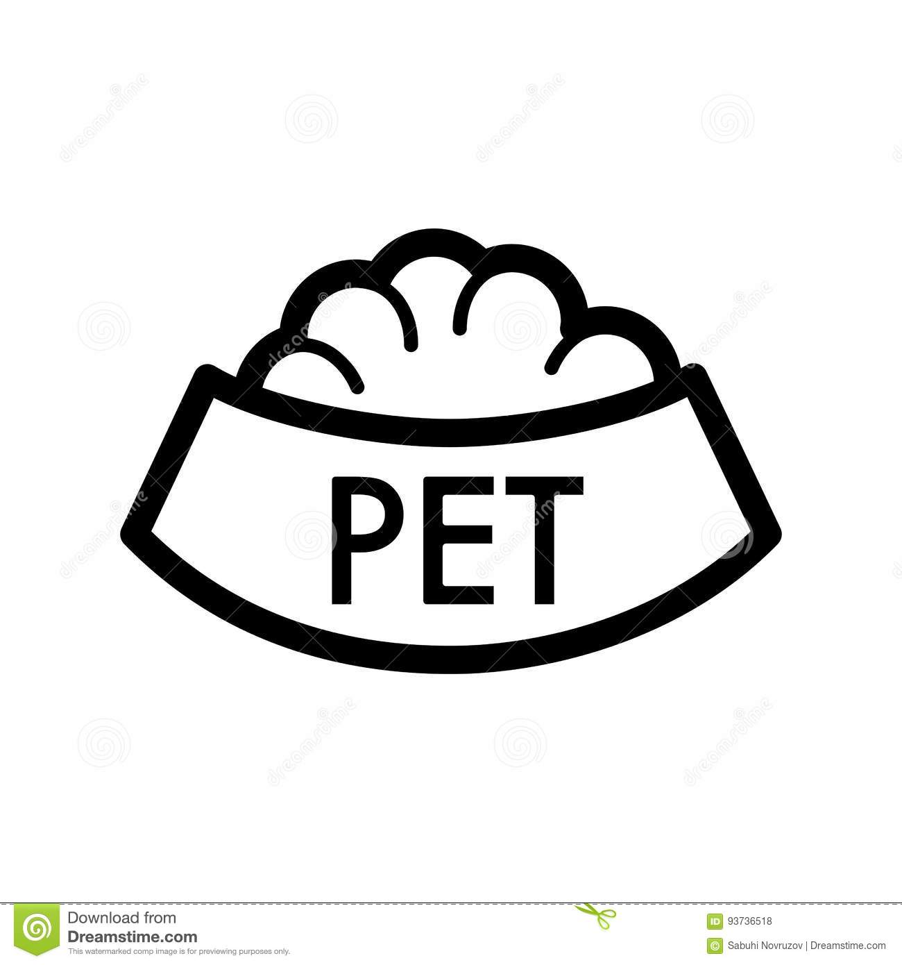 1300x1390 Cartoon Of A Green Pet Food Bowl Dish Royalty Free Vector Clipart