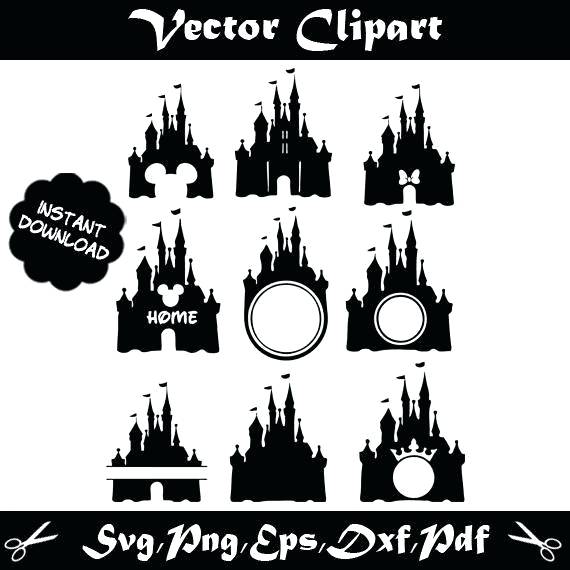570x570 Disney Castle Clipart Palace World Kuapp