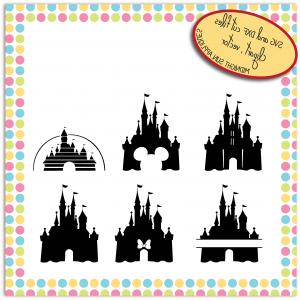 300x300 Disney Castle Monogram Svg Mickey Mouse Arenawp
