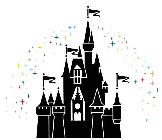 567x490 Disney Cinderella Castle Clipart Collection