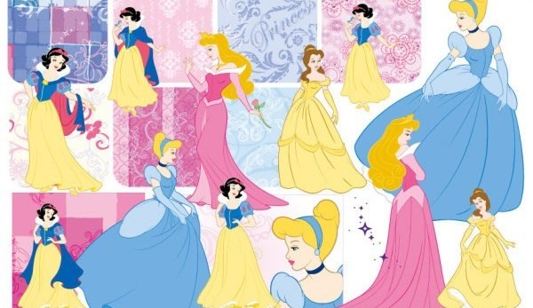 600x347 Princess Disney Vector Ai,eps Format Free Vector Download
