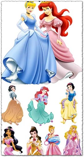 293x550 Walt Disney Princesses