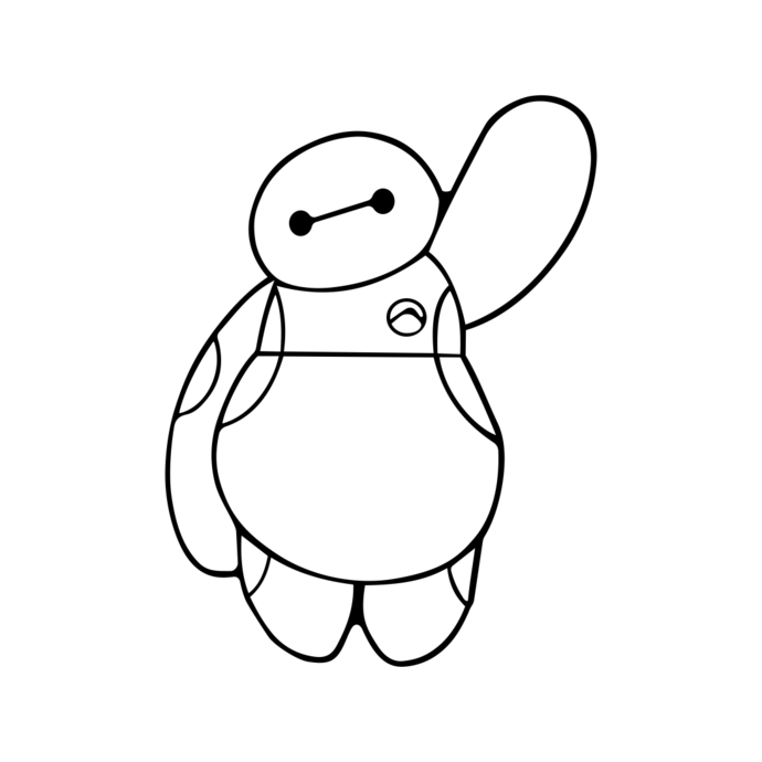 690x690 Disney Baymax Big Hero 6 Graphics Design Svg By Vectordesign On Zibbet