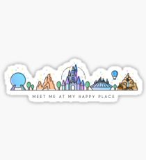 210x230 Disney World Stickers Redbubble