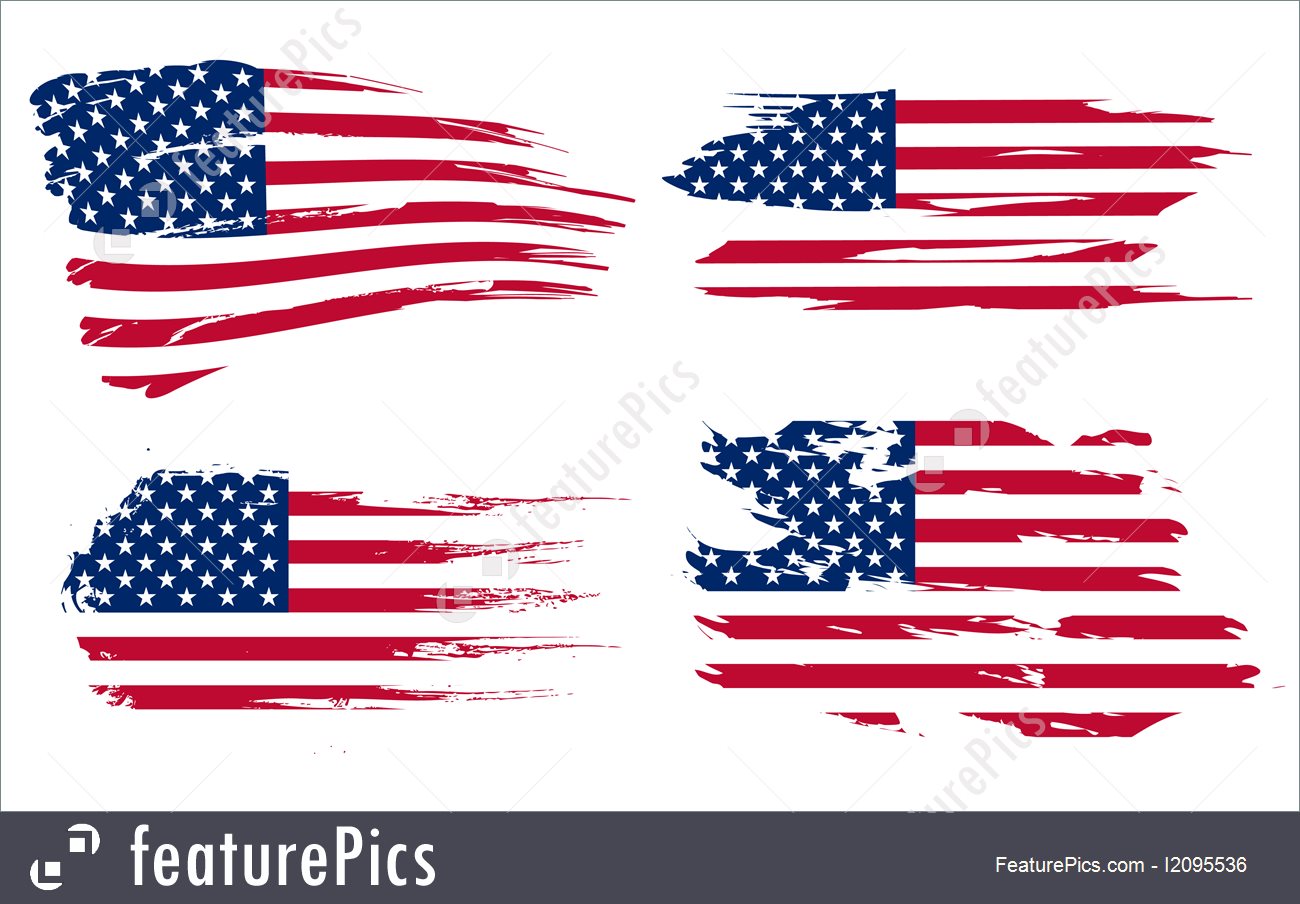 1300x904 American Flag Background