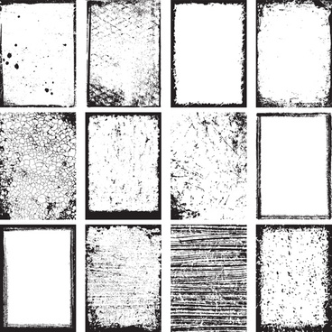 368x368 Grunge Border Frame Free Vector Download (10,436 Free Vector) For