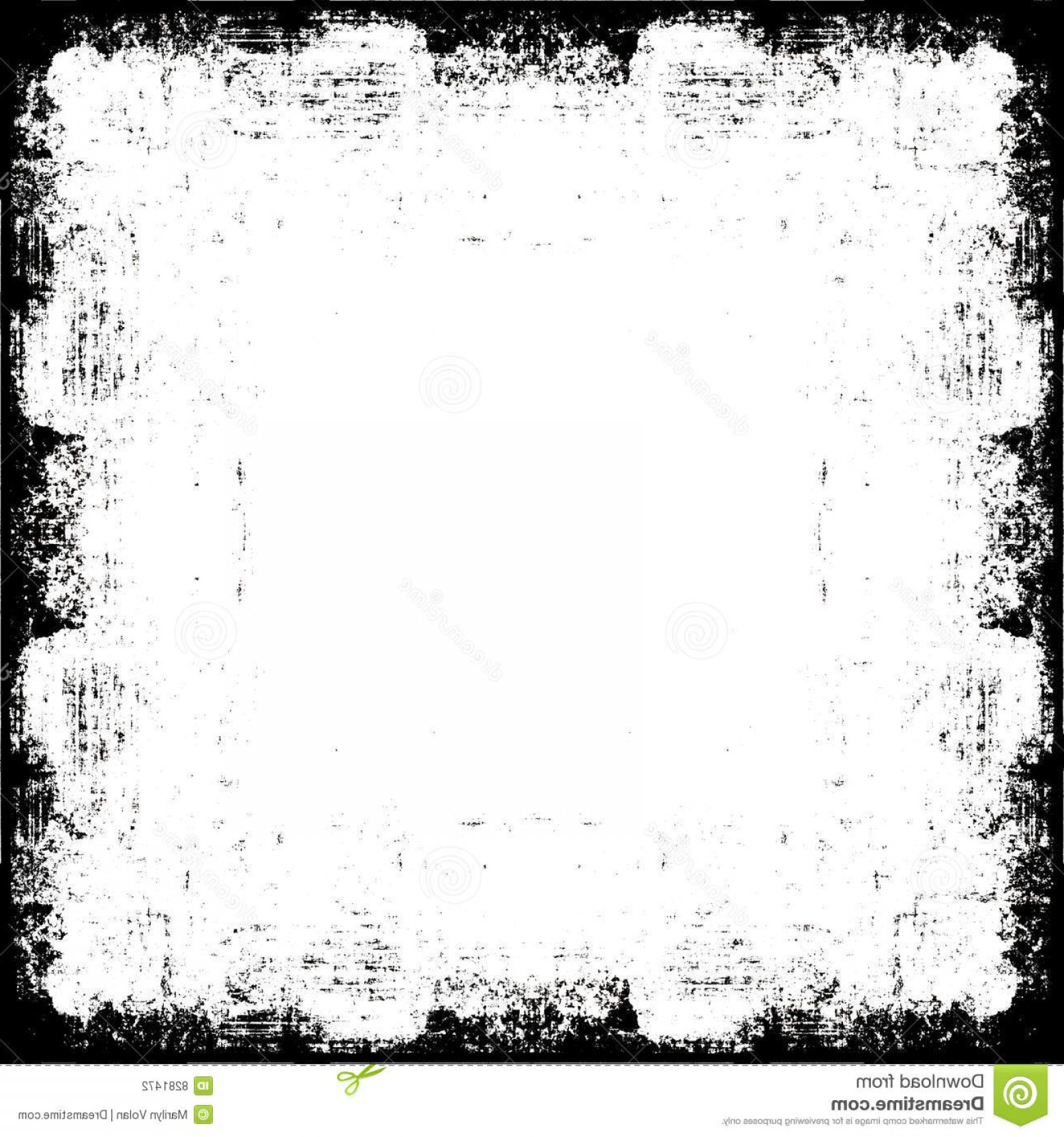 1560x1668 Vector Grunge Border Frame Illustration Orangiausa