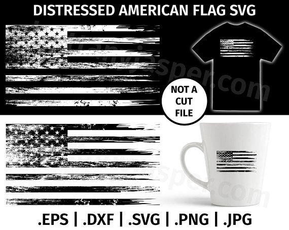 570x453 American Clipart Distressed Cute Borders, Vectors, Animated, Black