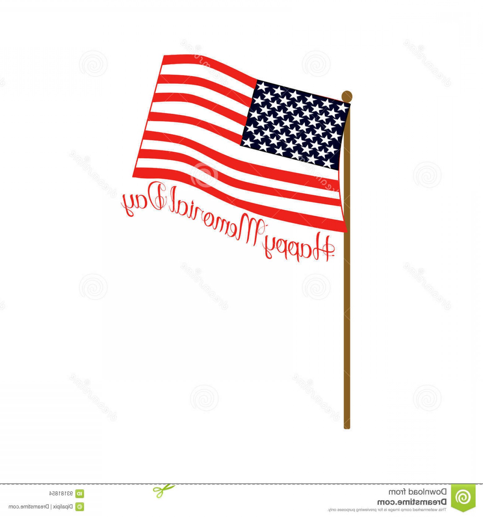 1560x1668 Usa Flag Pole Vector Graphic Shopatcloth