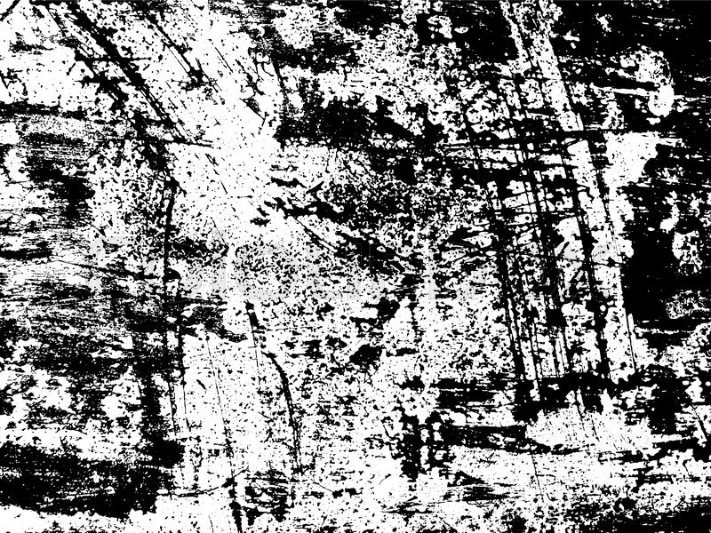 800x600 Scratched Texture Overlay. Distressed Texture. Black And White