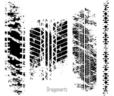 456x382 Free Free Grunge Tire Tracks Vector Art Clipart And Vector