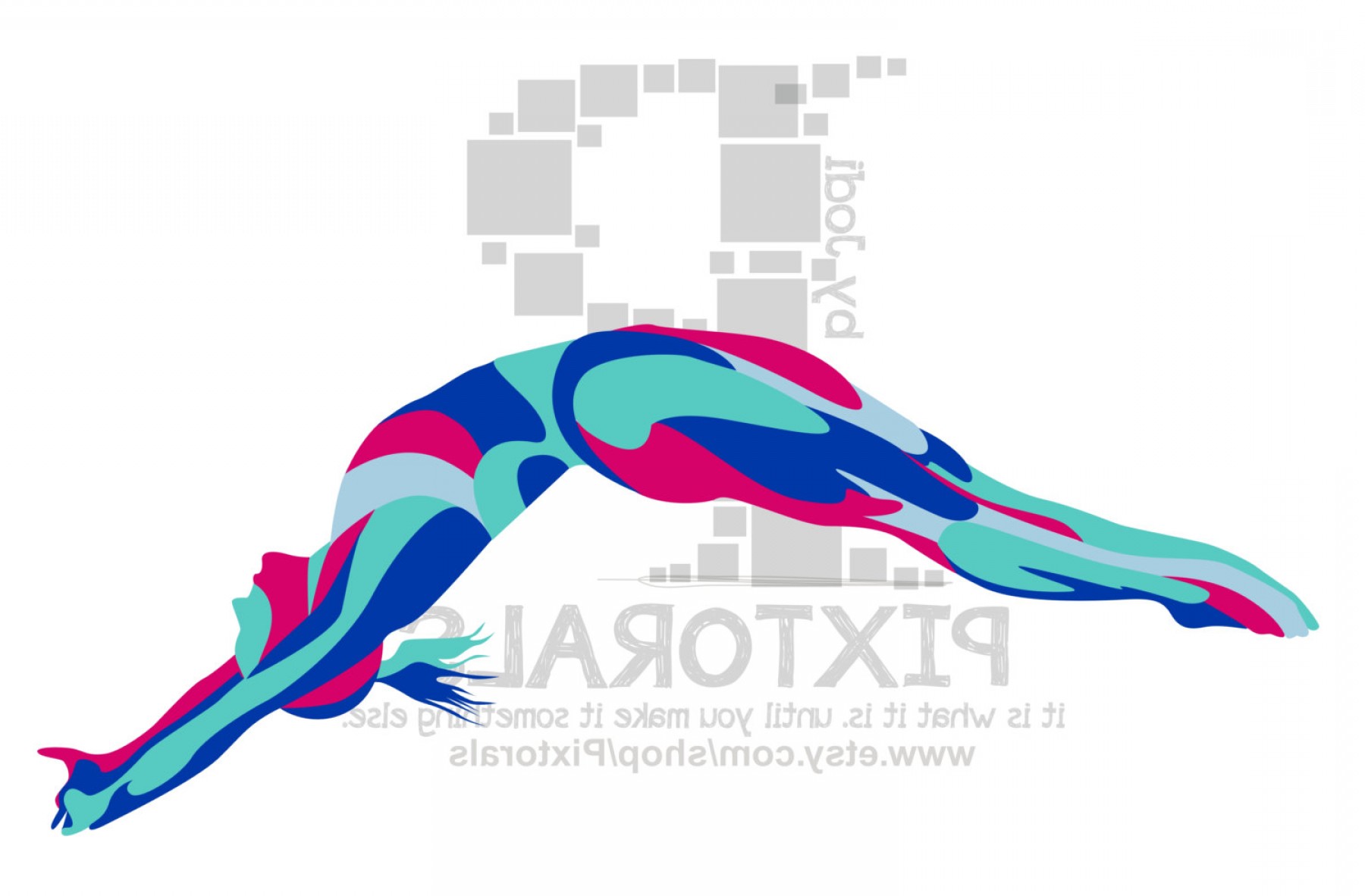 1800x1182 Swimmer Diver Vector Set Of Eps Jpeg Png Shopatcloth