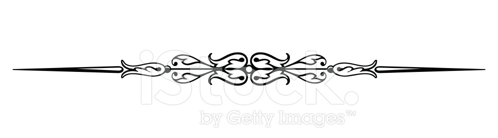 1024x284 Rule Line Divider Vector Stock Vector