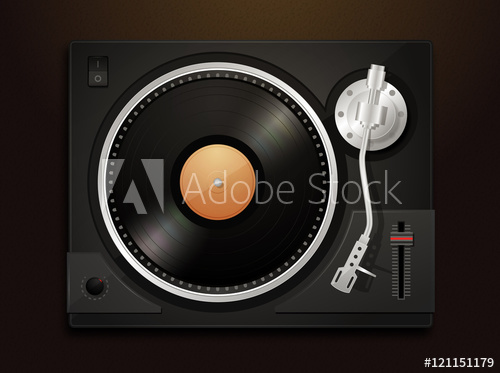 Dj Turntable Vector at GetDrawings | Free download