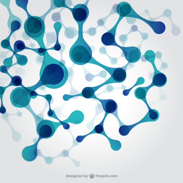 626x626 Blue Dna Structure Background Vector Free Download