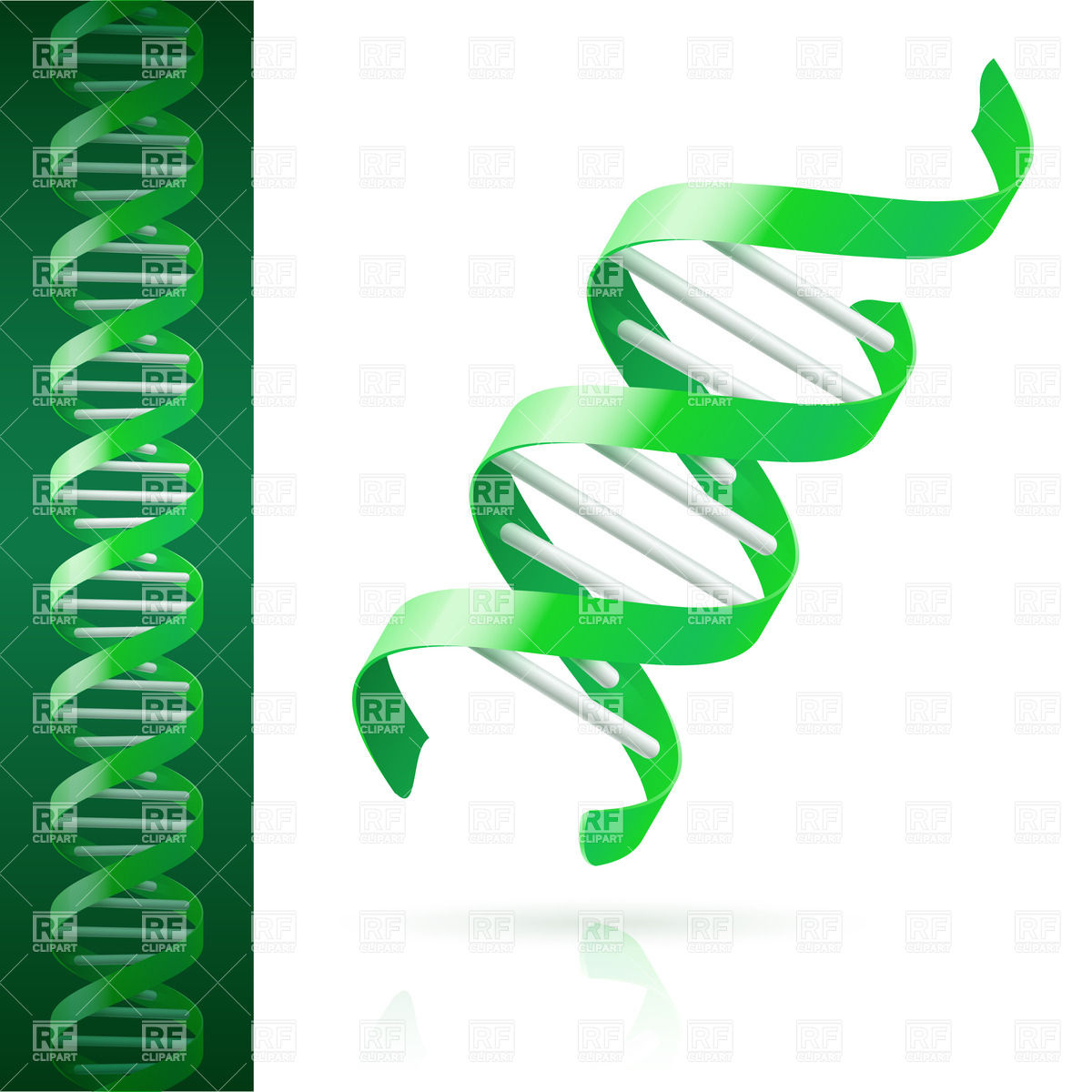 1200x1200 Green Dna Background Vector Image Vector Artwork Of Healthcare