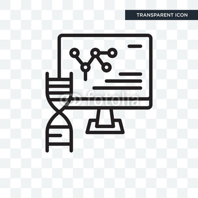 400x400 Dna Vector Icon Isolated On Transparent Background, Dna Logo