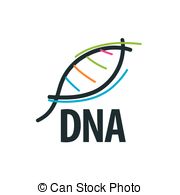 180x195 Dna Vector Logo. Technology Biology Icon. Dna Vector Logo