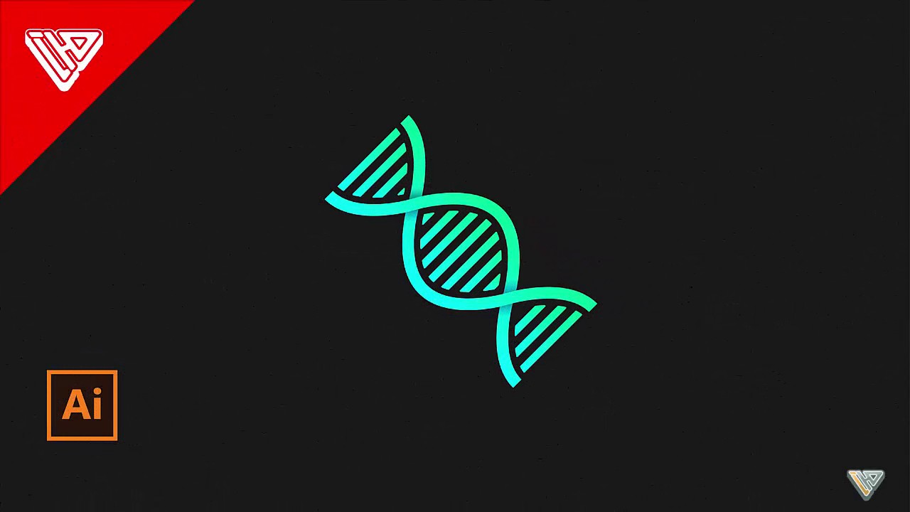1280x720 Learn How To Draw A Dna Vector In Adobe Illustrator