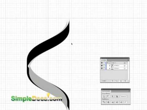 480x360 Vector Spiral Staircase Graphic Illustrator Cs4