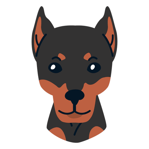 512x512 Doberman Illustration