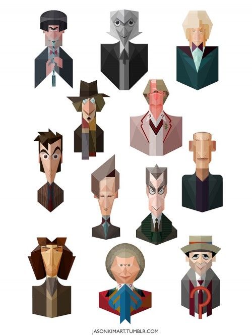 500x666 Vector Graphic Doctor Who