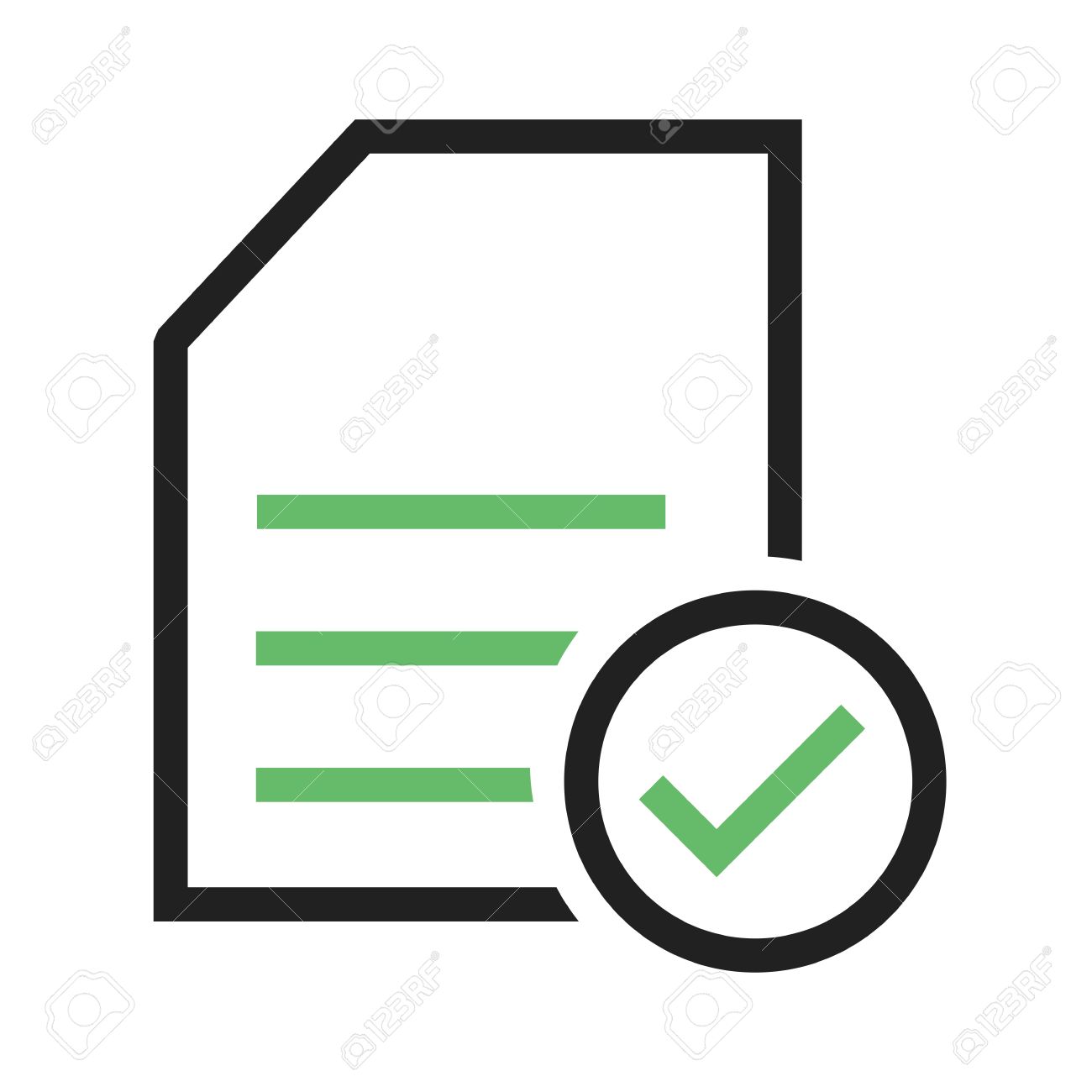 1300x1300 Document Icon Vector