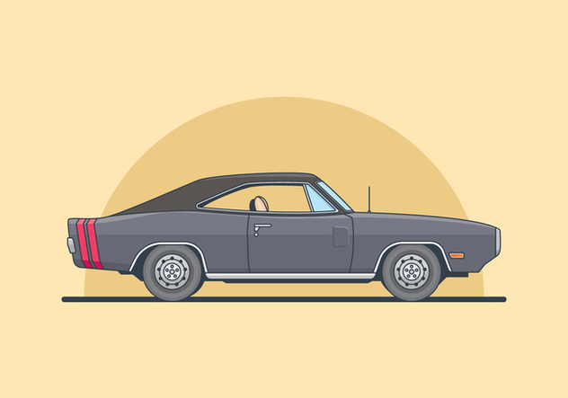 632x443 Dodge Charger Illustration Free Vector Download 435579 Cannypic