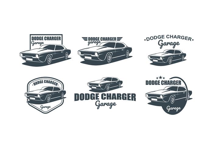 700x490 Dodge Charger Logo Free Vector